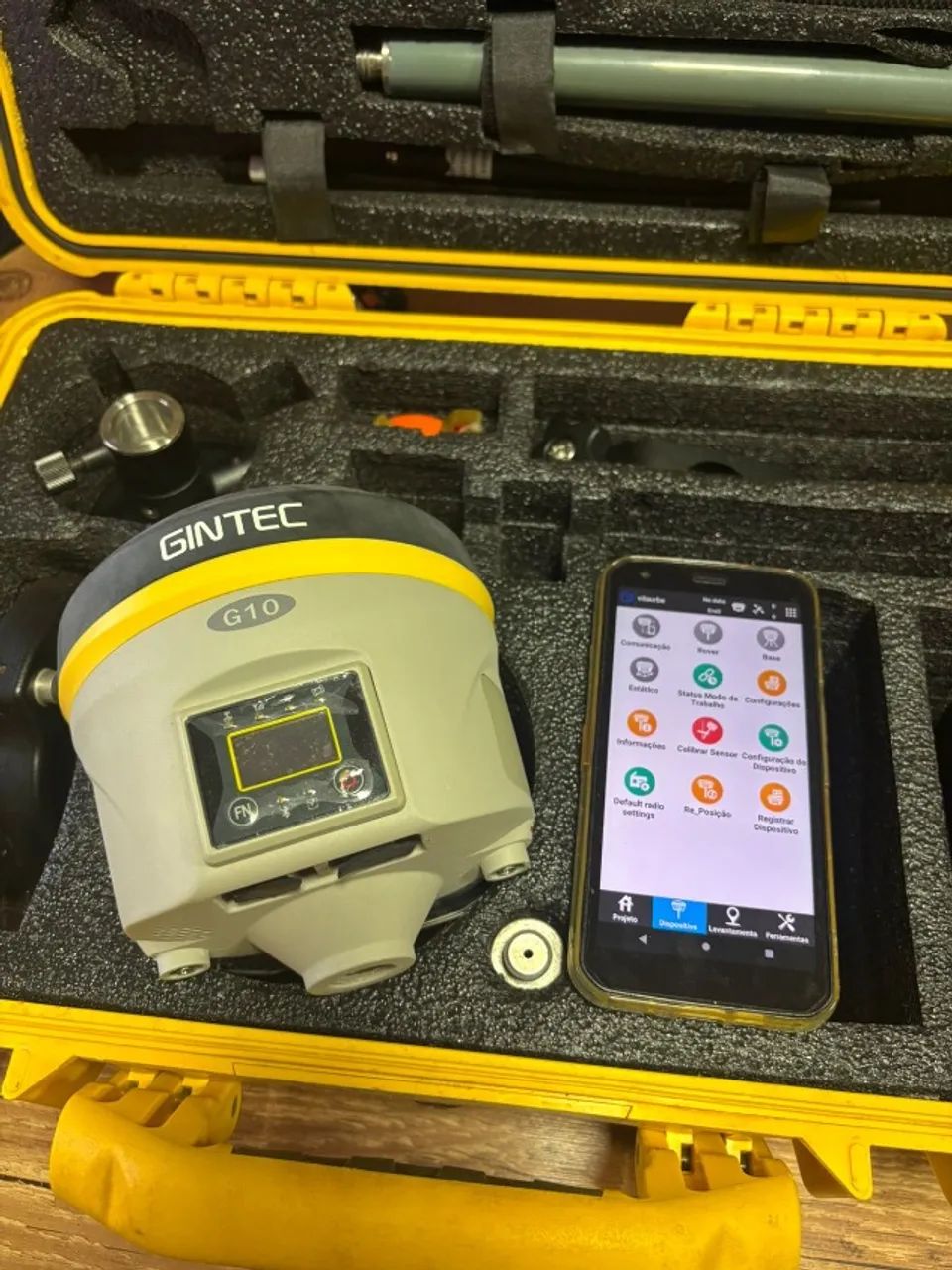 GNSS RTK GinTec G10 Base + Rover | Topografia e Georreferenciamento - Foto 4