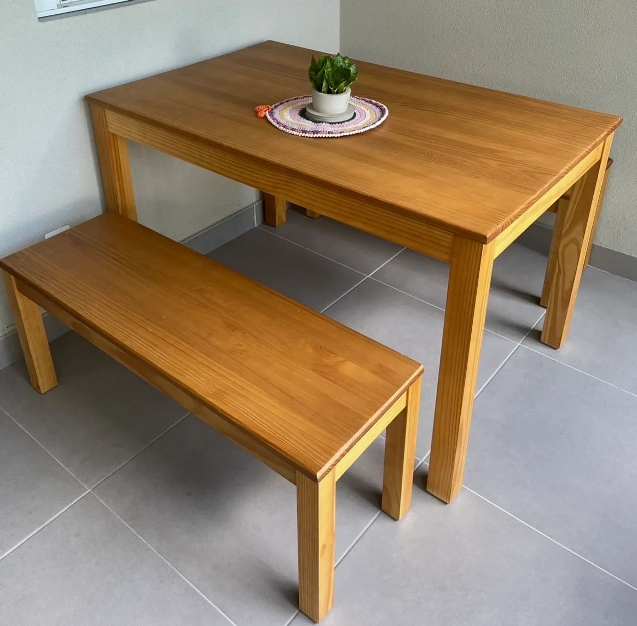 Conjunto Mesa Jantar Tok Stok - Foto 2