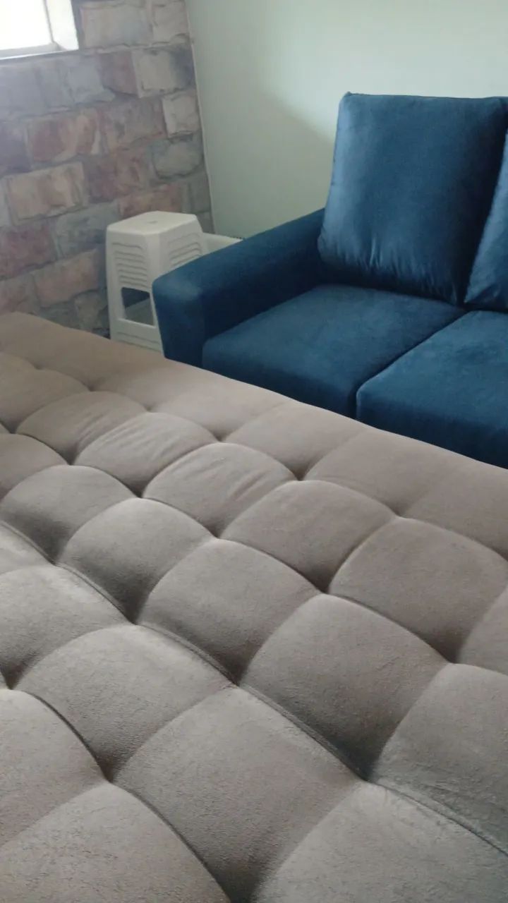 Sofá Retrátil vira cama casal  - Foto 2