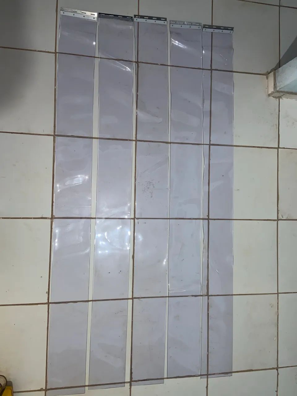 Cortina de pvc transparente açougue  - Foto 4