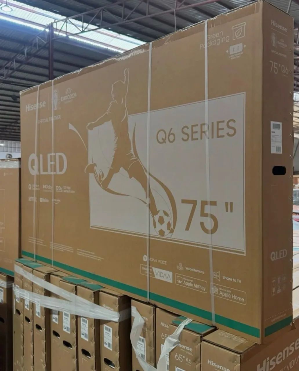 Smart TV Hisense 75 Polegadas QLED 