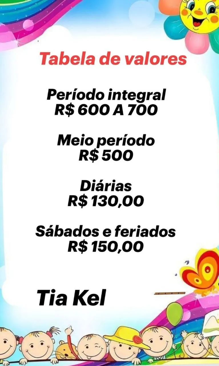 Babá em período integral 