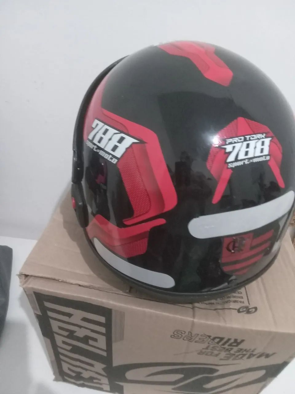 Capacete motoqueiro.  - Foto 3