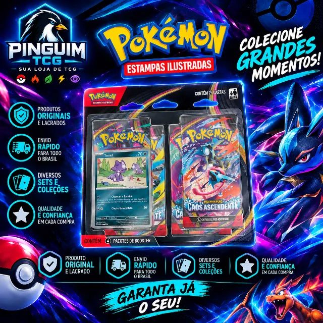 BLISTER QUADRUPLO CAOS ASCENDENTE