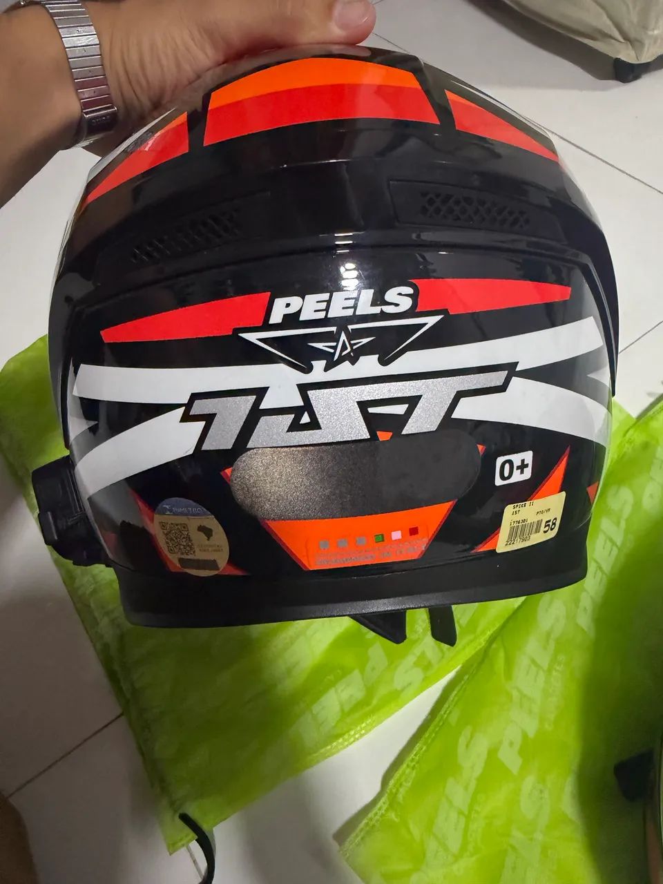 Par de Capacete n58 com intercomunicador