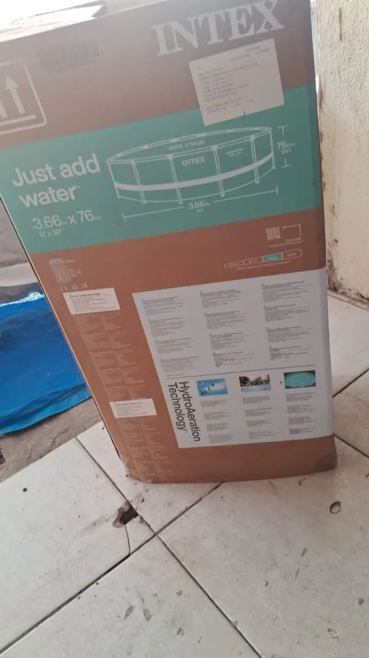 Piscina Intex Usada 01 Vez 6500L - Foto 4