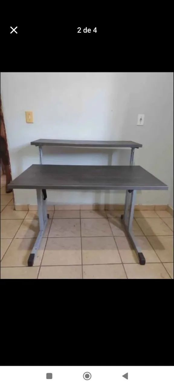 Mesa escrit ório regulagem  - Foto 2