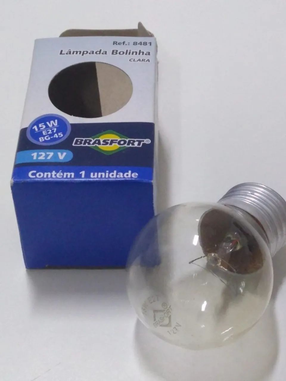 Lâmpada Bolinha 15W  E27  127V - Foto 3