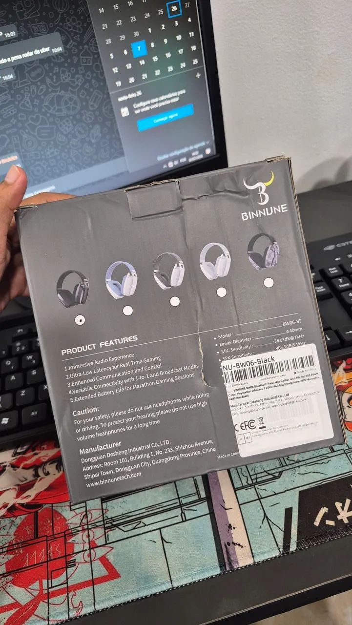 HEADSET USB BLUETOOTH WIRELESS  - Foto 2