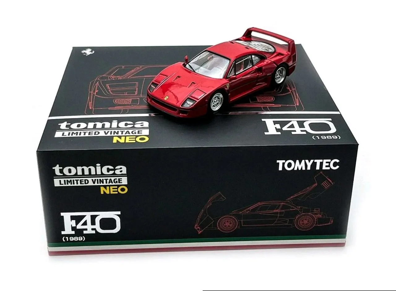 トミカ TLV Ferrari F40 (1989) NEO 新品未開封品 Tomica Limited Vintage NEO TLV Ferrari F40 1989 Vermelho 1/64