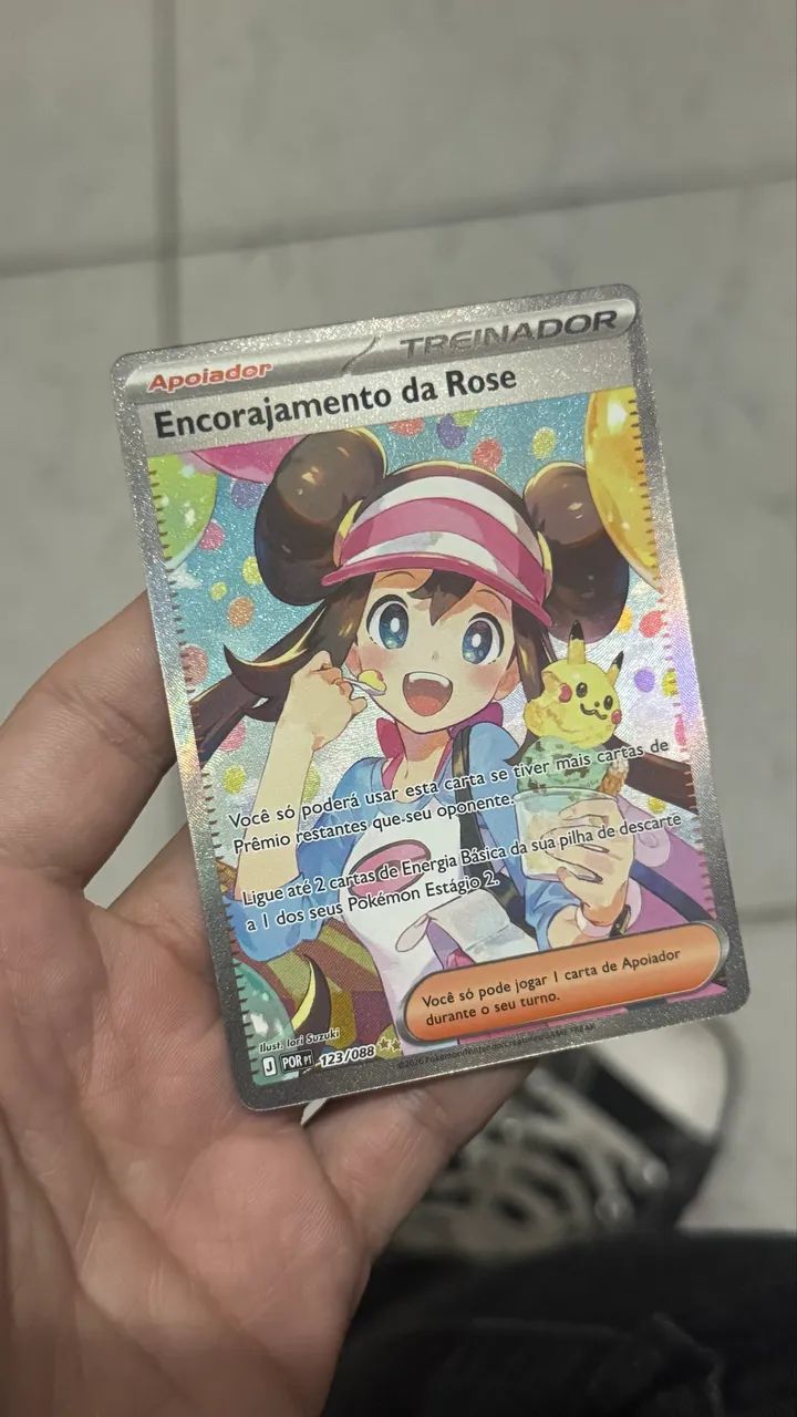 Encorajamento da Rose Full Art