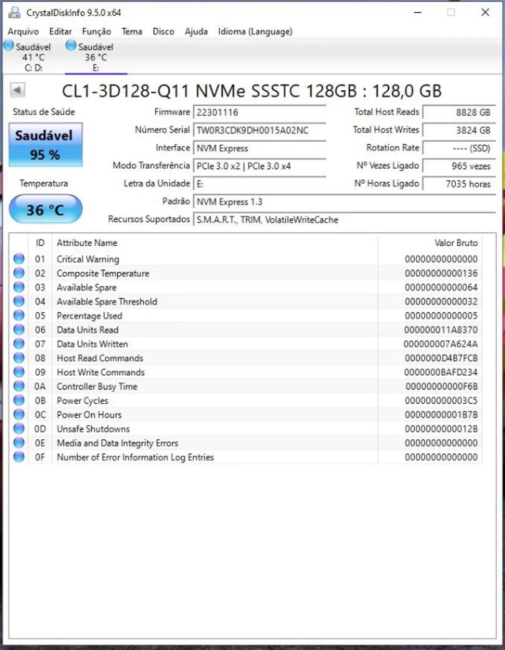 NVMe 128GB - Foto 5