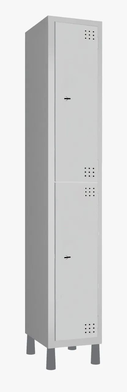 roupeiro de aço 2 portas com chave