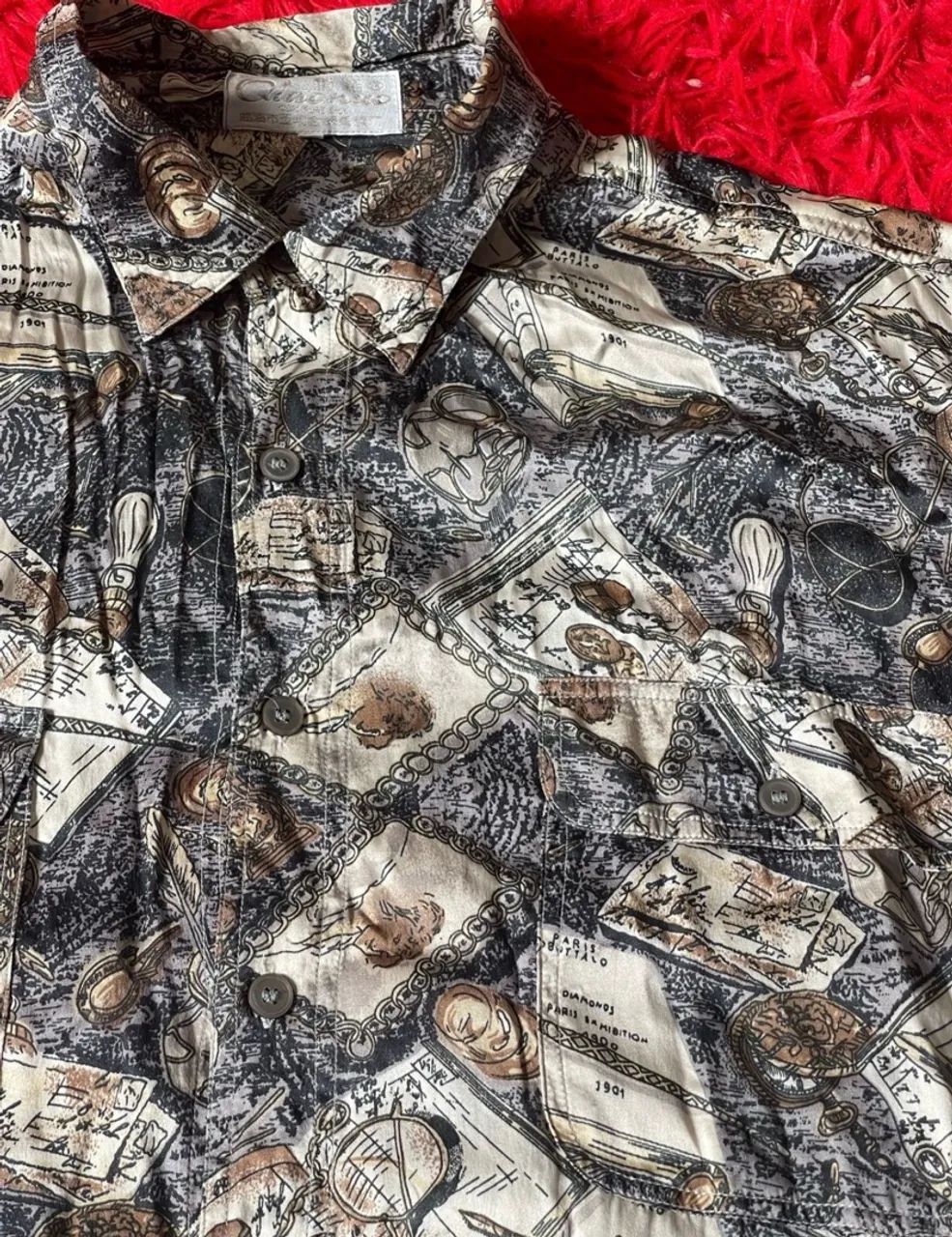 Camisa pura seda importada  - Foto 4