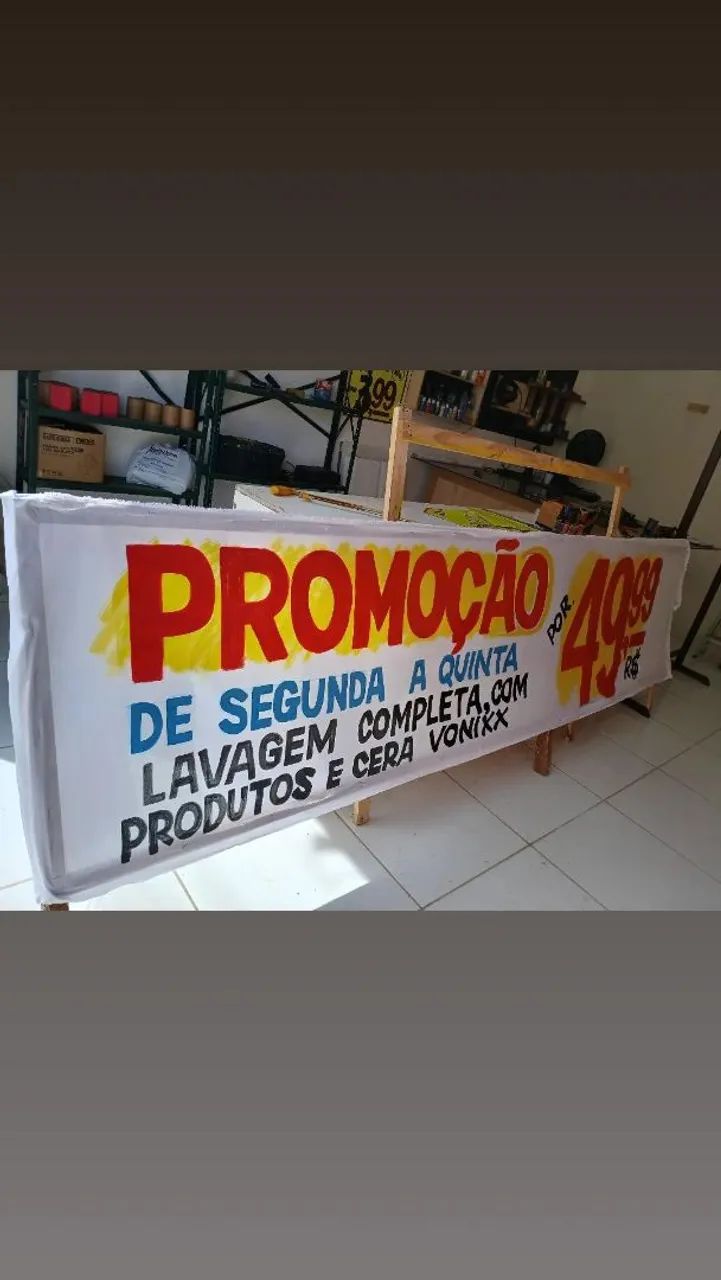 FAIXAS EM TECIDO 