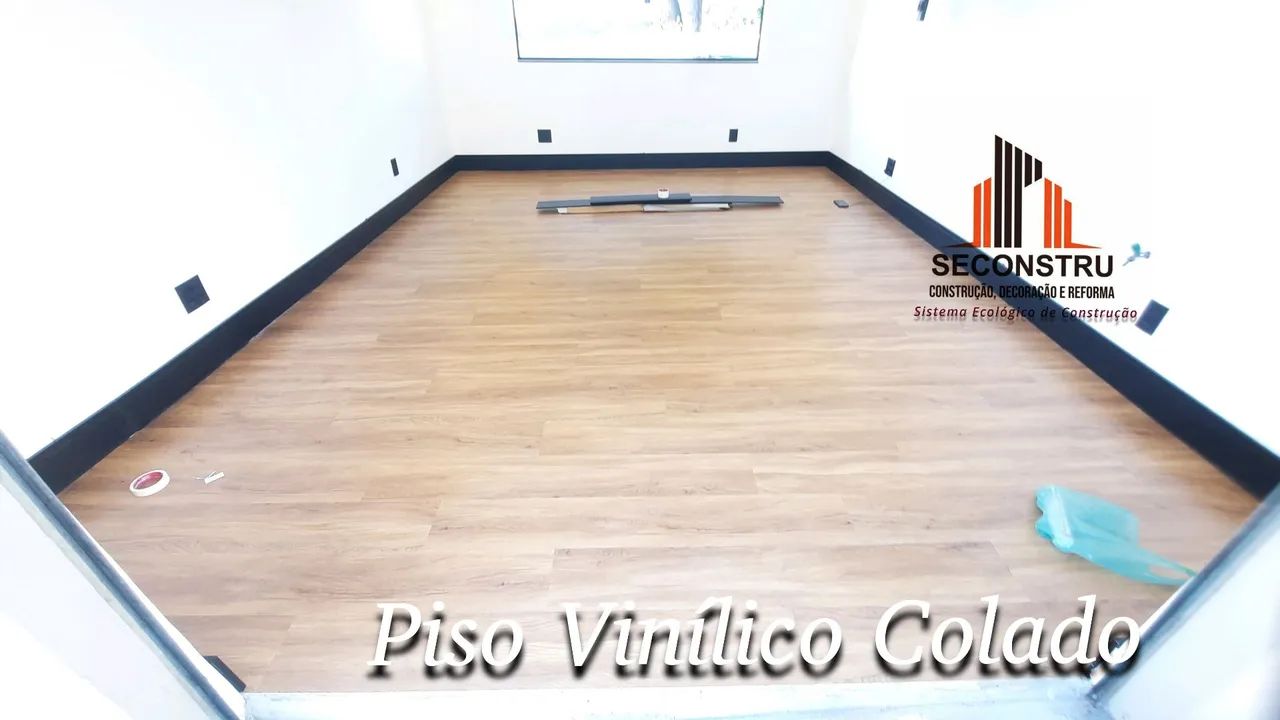 VENDA E INSTALAÇÃO DE PISOS VINILICOS  LAMINADOS  RODAPES - Foto 5