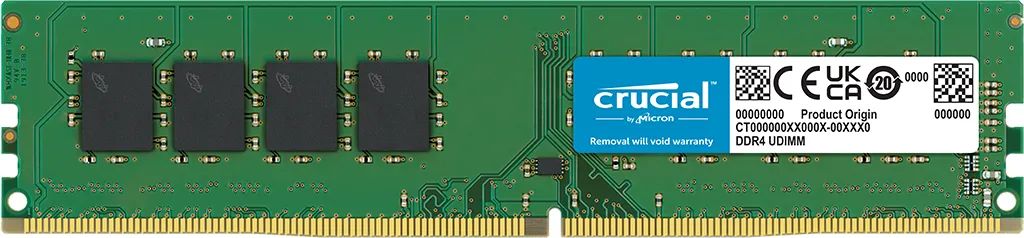 Crucial 8GB DDR4-2400 UDIMM - Memória RAM - Parque da Fonte, São