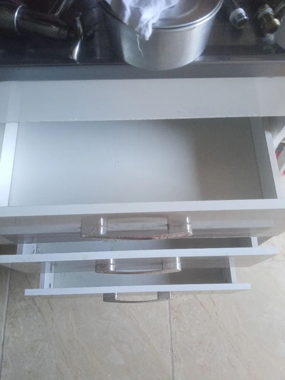 Gabinete com pia cozinha inox 1.60  - Foto 5