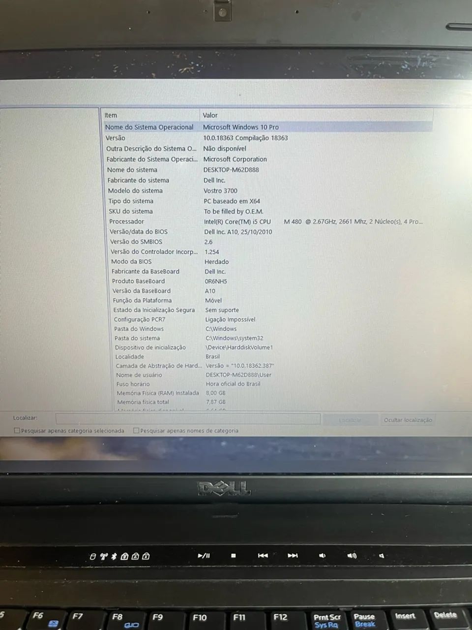 Notebook Dell I5 8GB 1TB ENTREGO - Foto 2