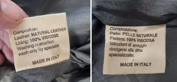 Casaco de  Couro italiano - Foto 3