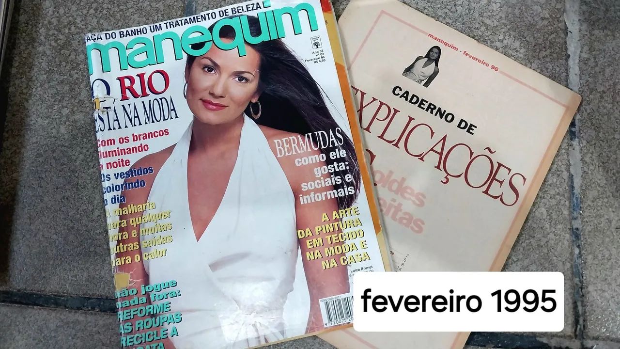 Revista manequim antiga  - Foto 5
