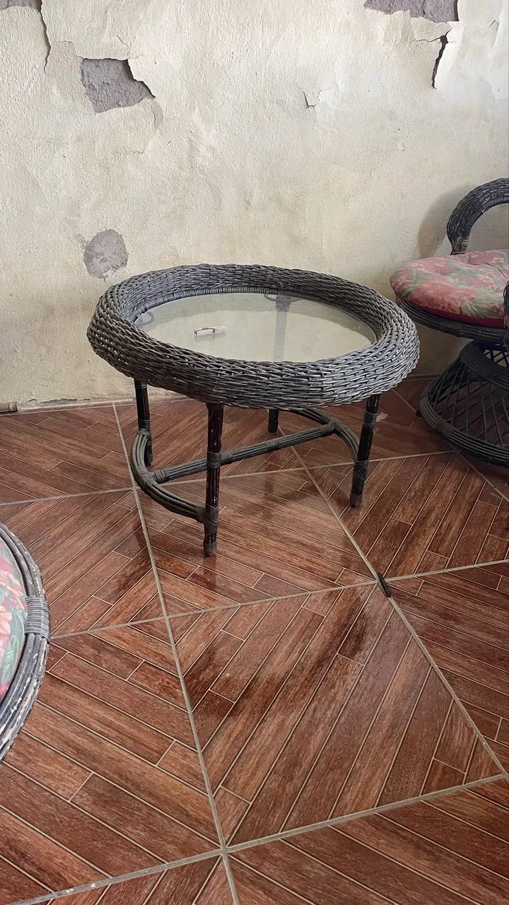 Jogo de cadeiras de veraneio com mesa central  - Foto 3