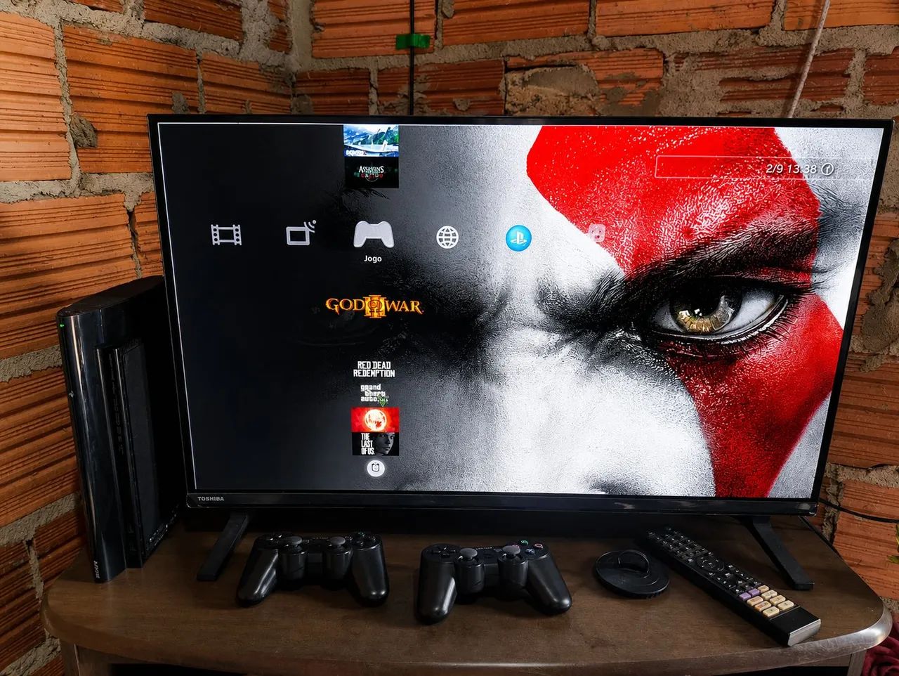Playstation 3 , PS3 Desbloqueado Super Slim , funcionando tudo ! - Foto 2