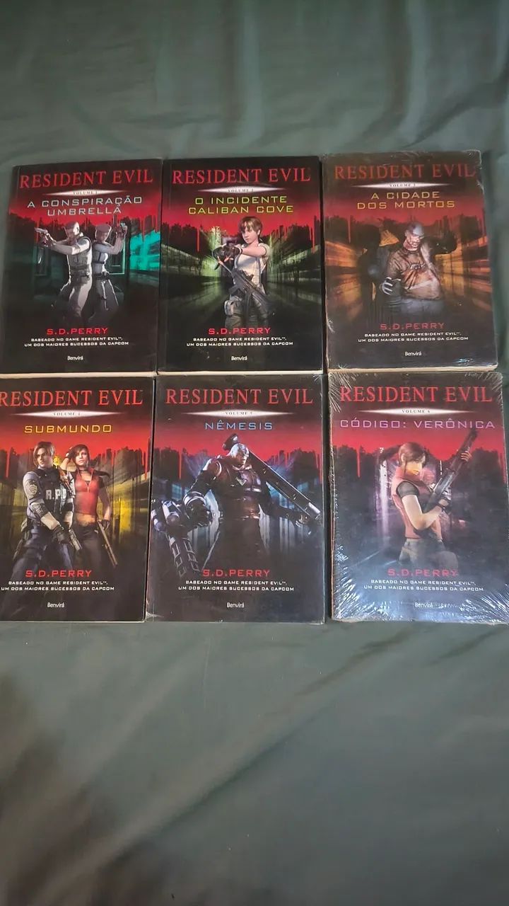 Resident Evil completo 6 Edições 