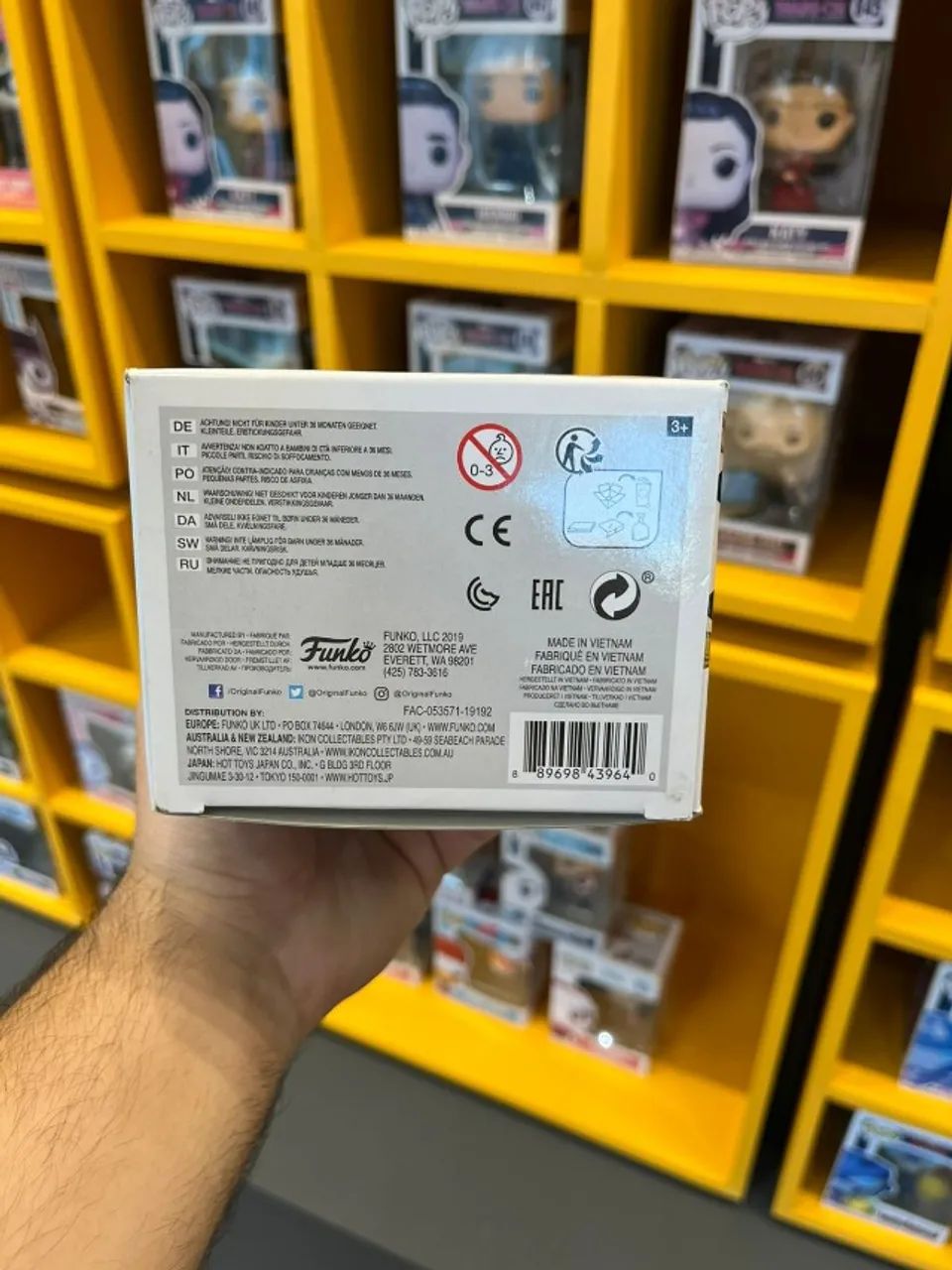 Funko Pop! Captain Marvel #516 Novo! Lacrado! - Foto 5