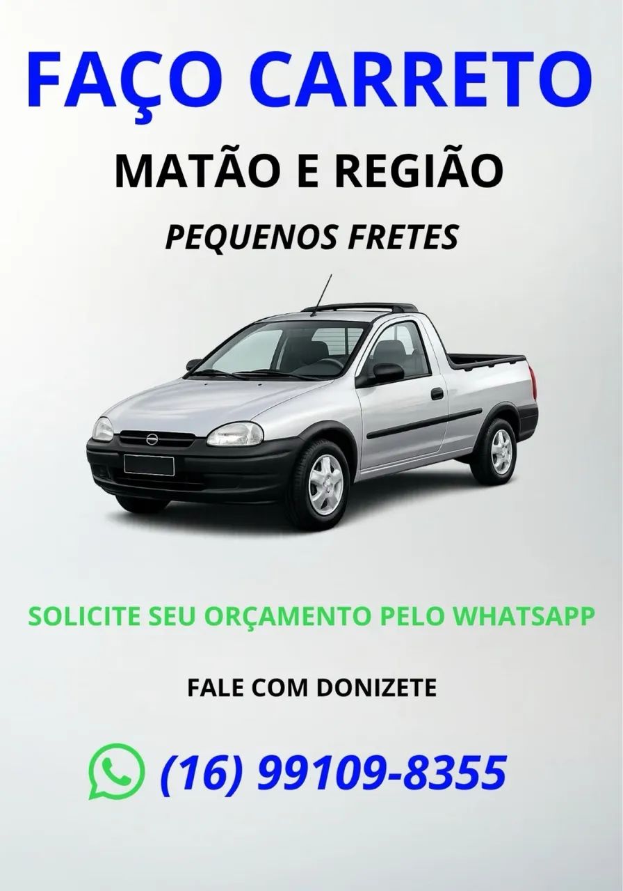 Carreto em Matão e região 