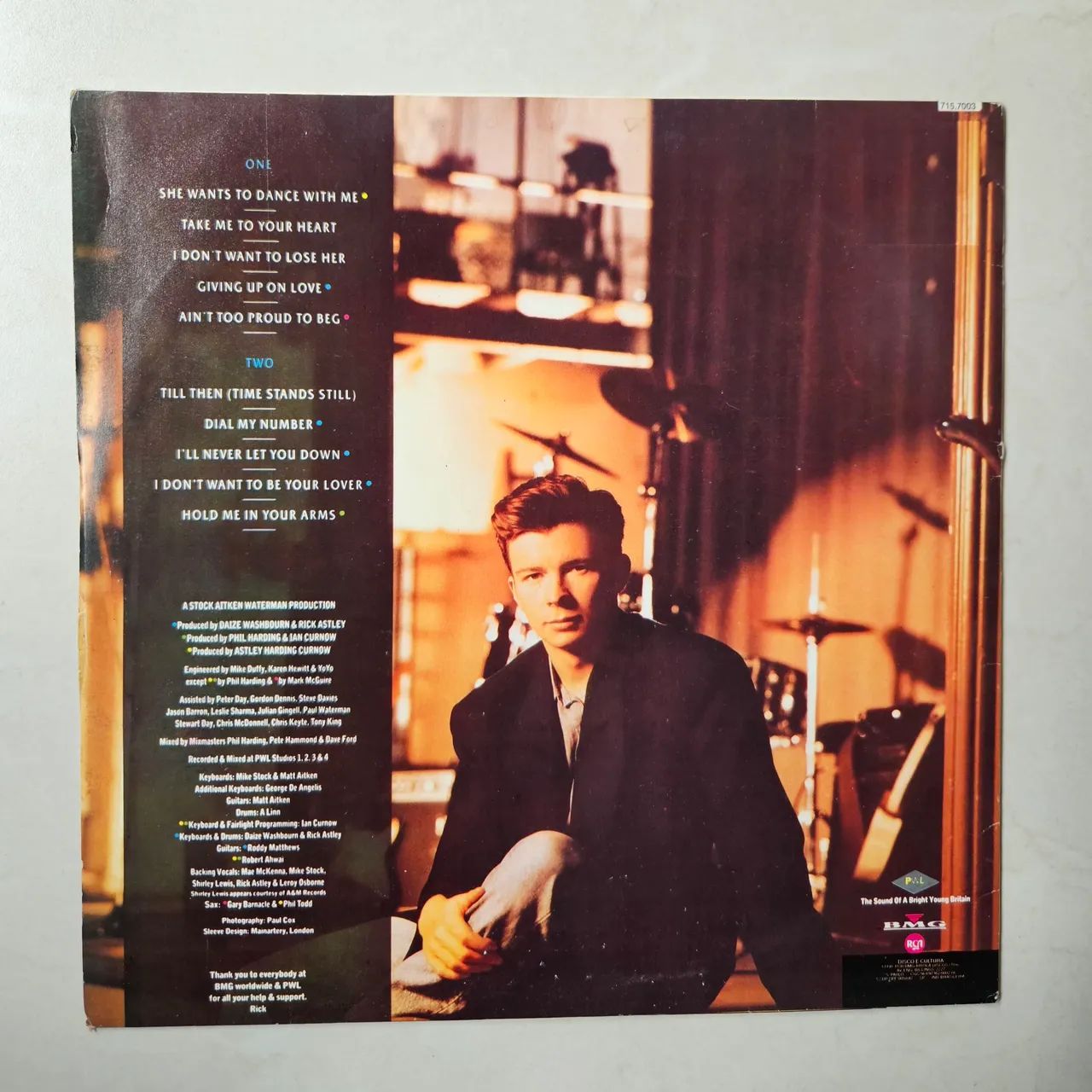 Disco de vinil (LP) RICK ASTLEY - Foto 2