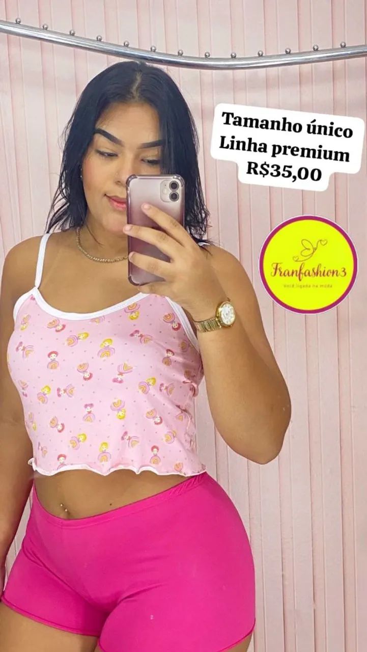 Baby doll feminino linha premium confort e qualidade  - Foto 4