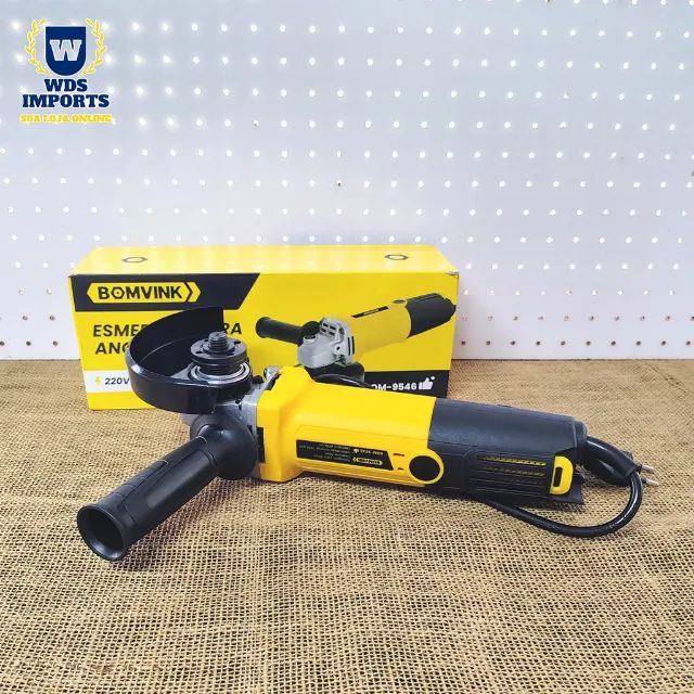 Esmerilhadeira Angular Elétrica 710W 220V - Bomvink  - Foto 4
