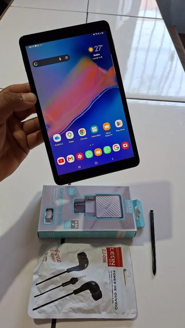 Tab A Tablet Samsung com Caneta S Pen 32Gbs 8 polegadas pega chip e faz ligacao - Foto 3