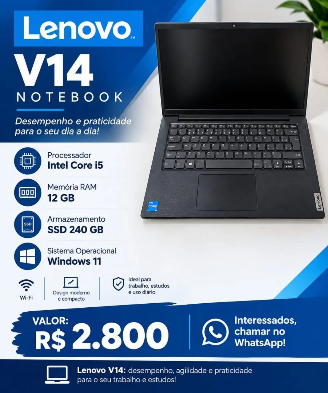 Notebook Lenovo i5