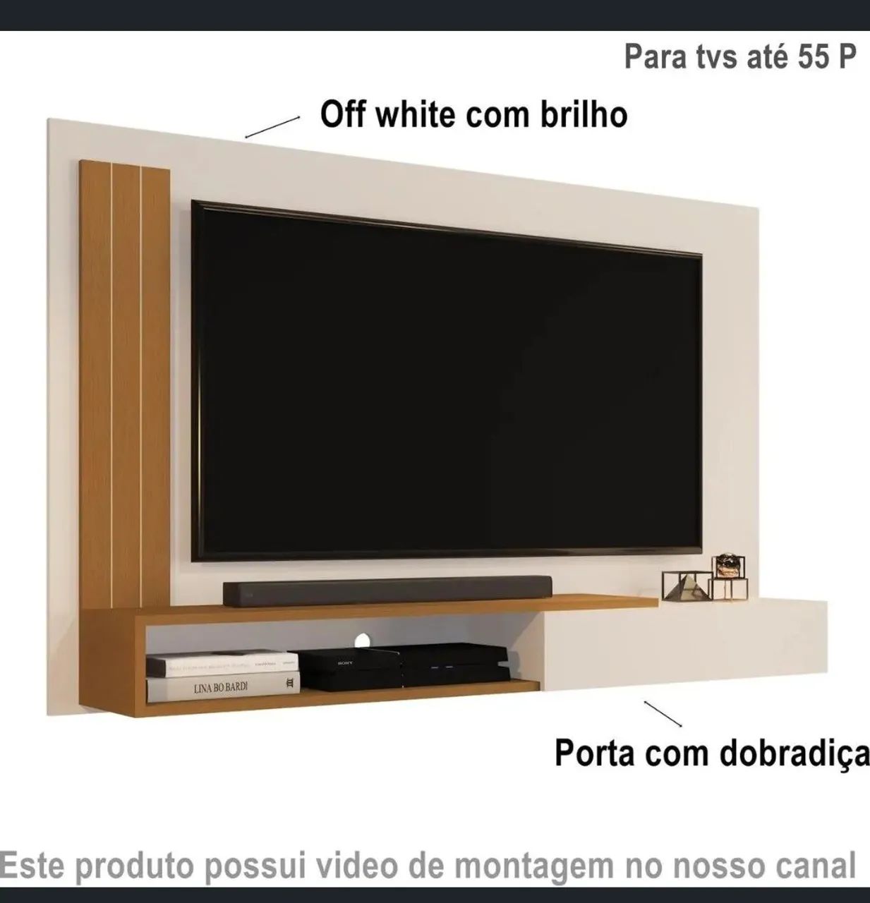 Painel de Tv 50 polegadas Novo - Foto 3