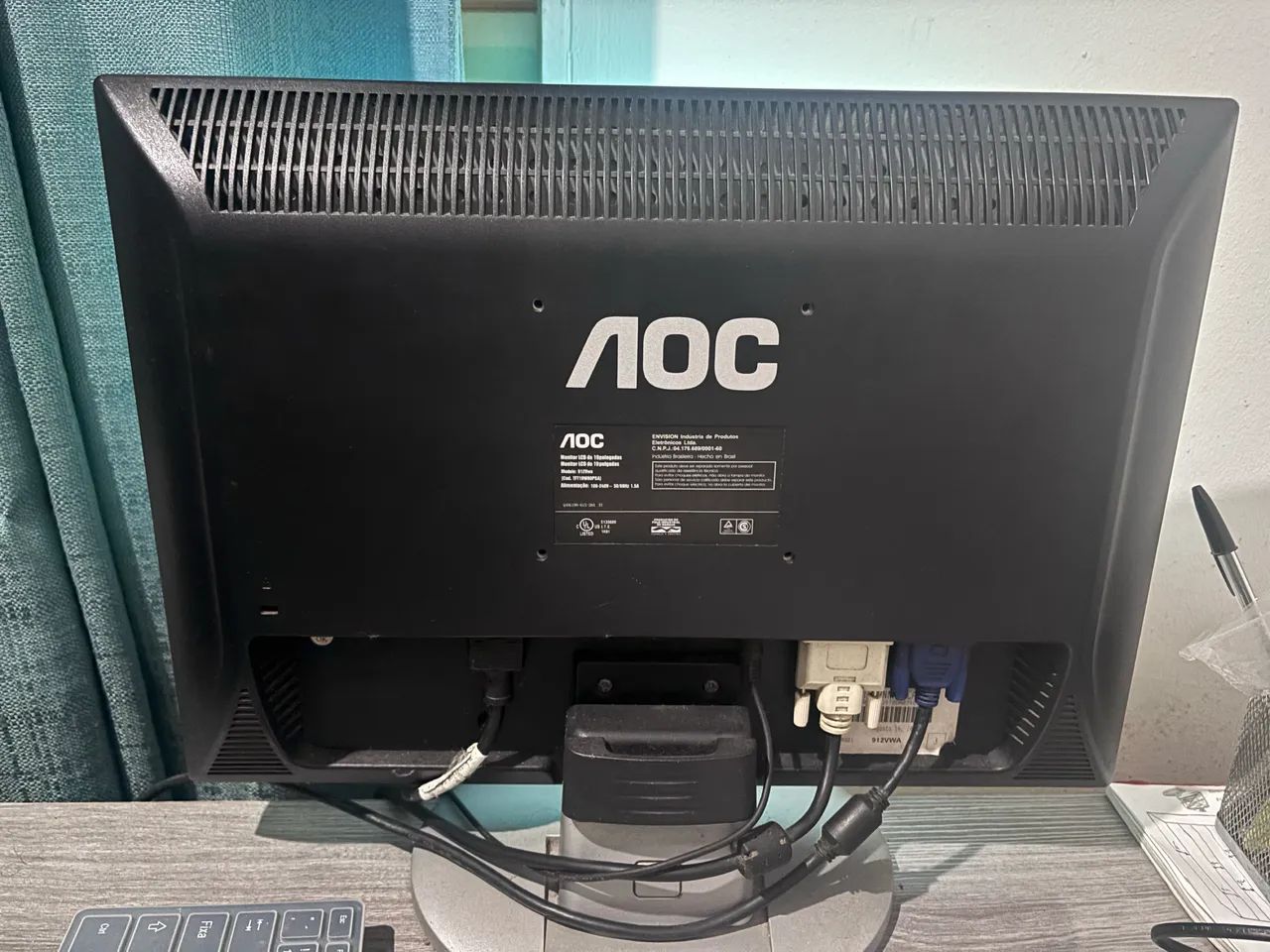 Monitor aoc 19 polegadas  - Foto 2