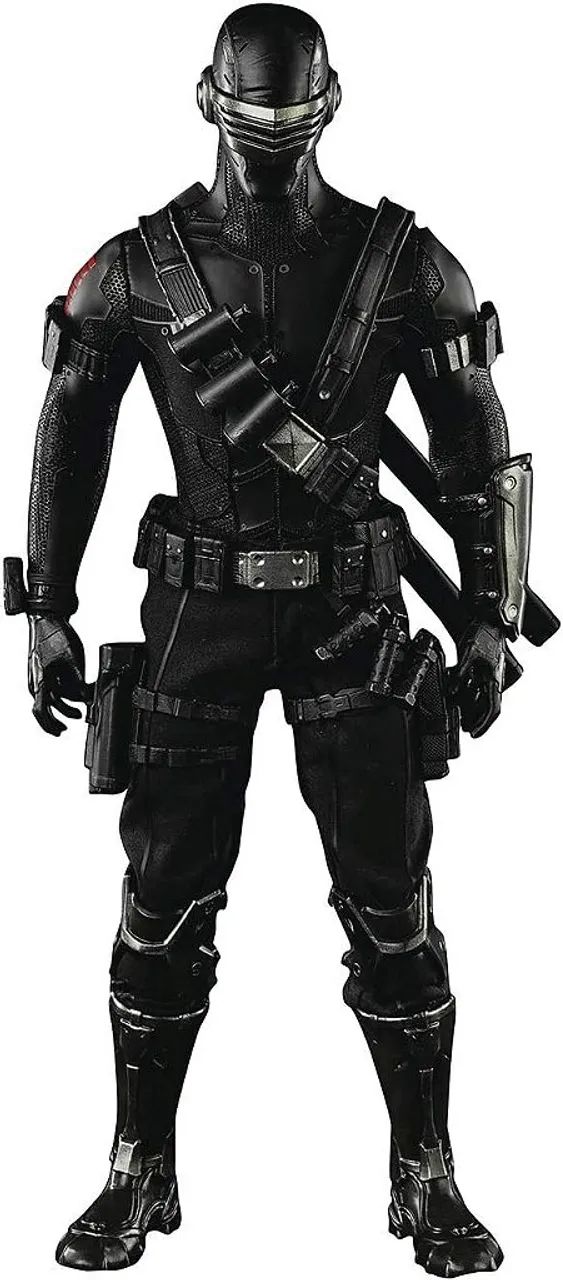 Boneco Gi Joe Snake Eyes 1/6 Threezero  - Foto 5