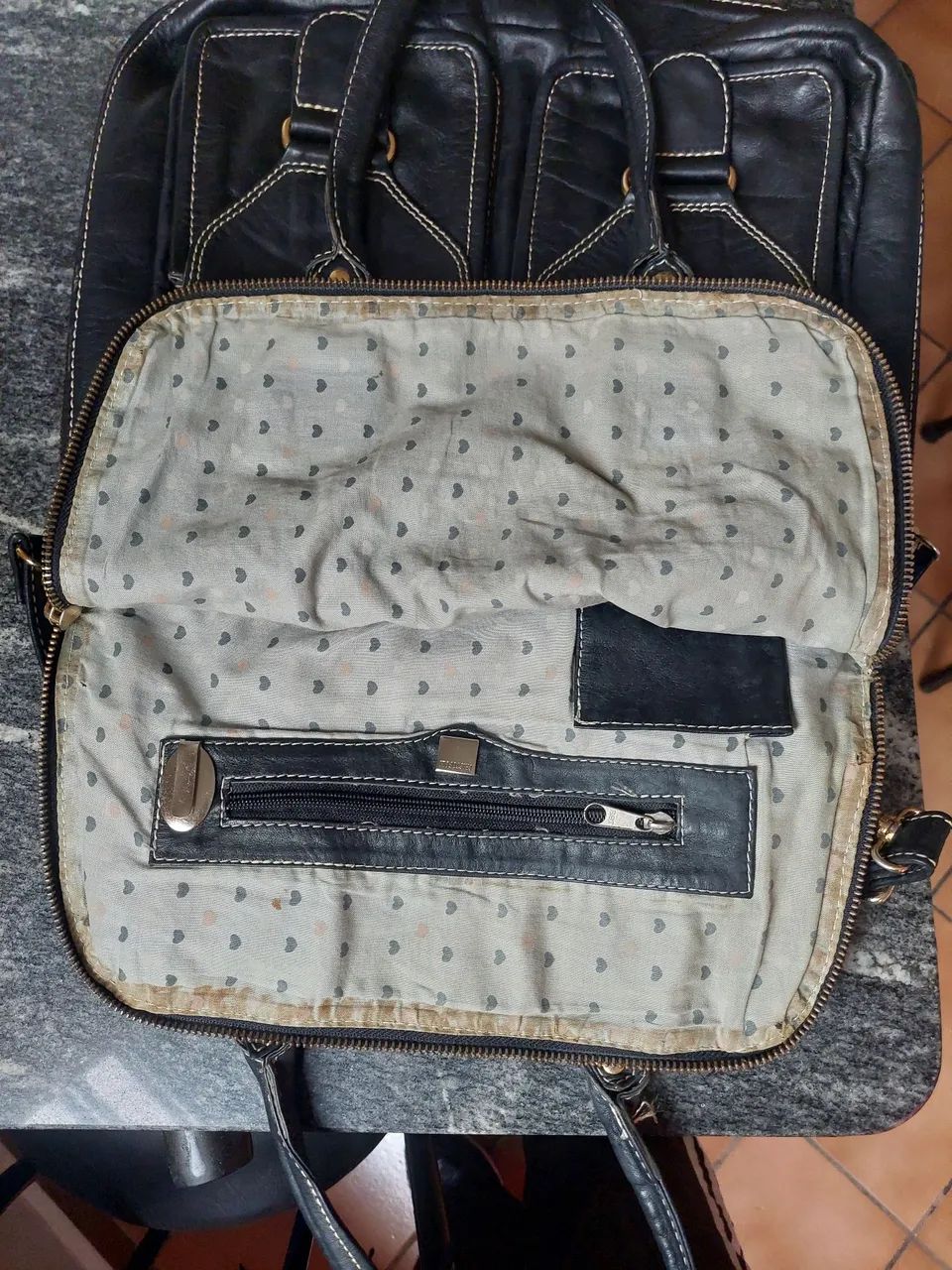 Bolsa em couro Cristófoli  - Foto 4