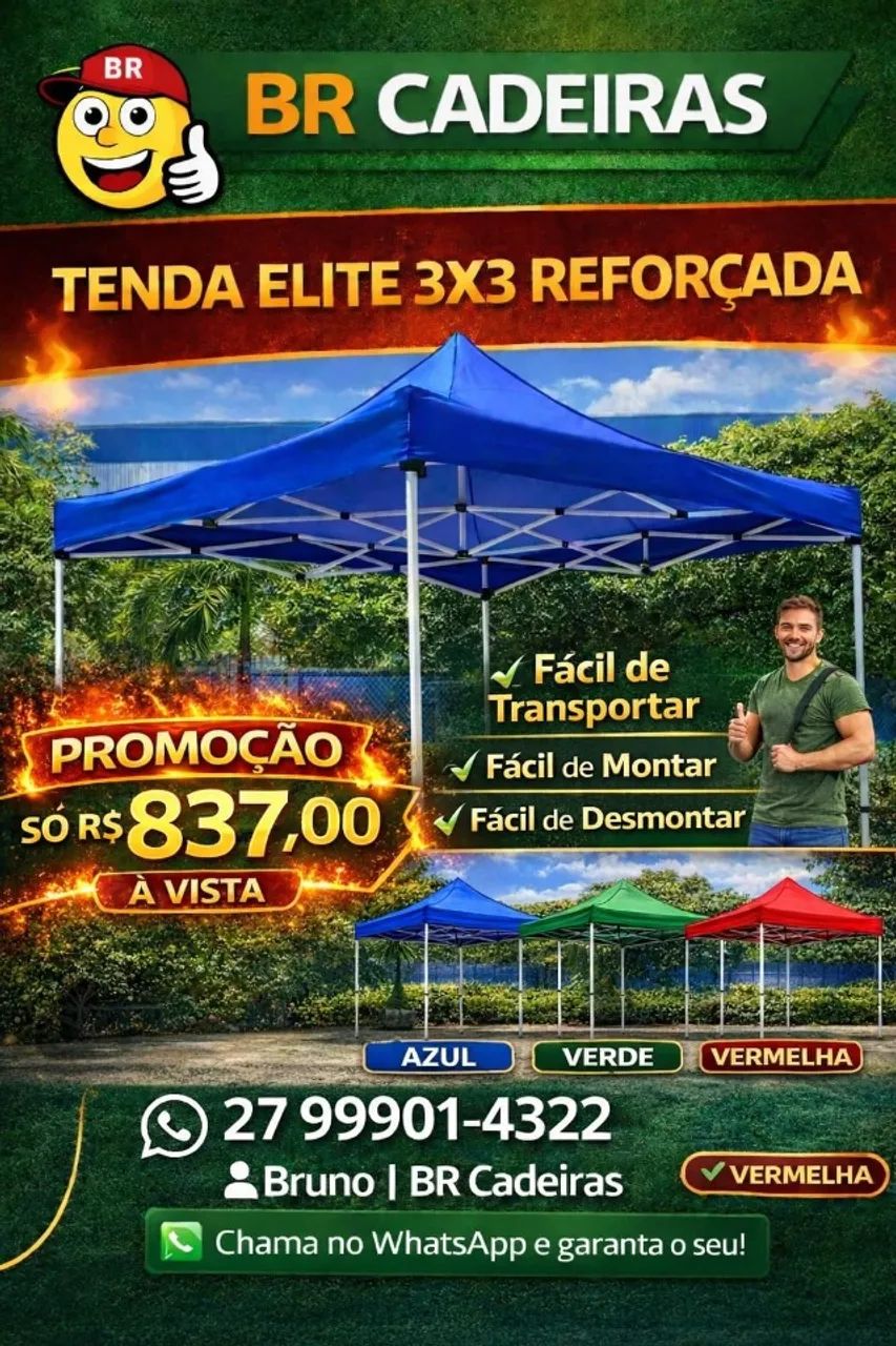 tenda articulada 3x3