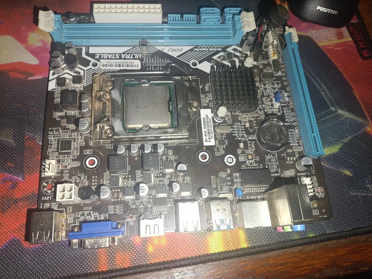 Placa mãe BPC-H61FFL 2a e 3a geração. Leia desc. 