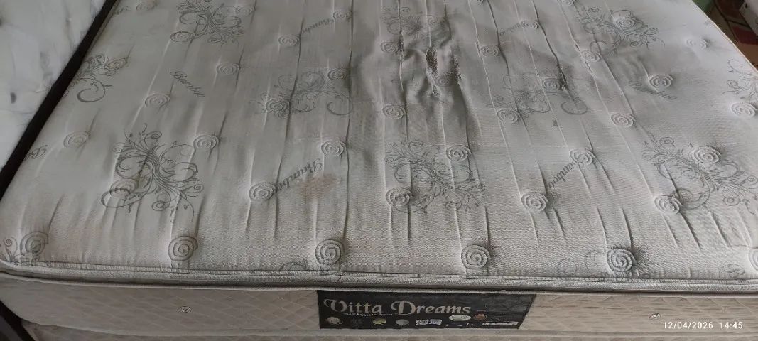 Box + colchão casal Vitta Dreams Molas Ensacadas  - Foto 5