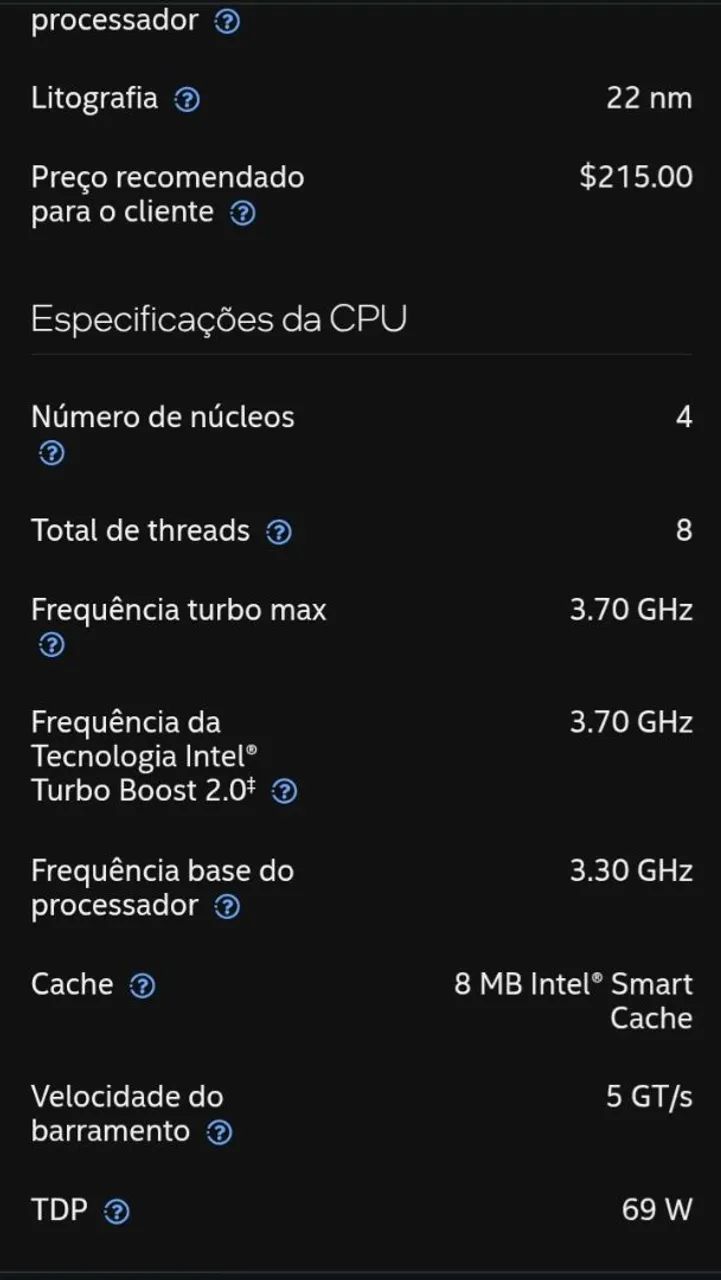 Processador E3 1230v2 4c/8t 3.7ghz (i7 3770) - Foto 2