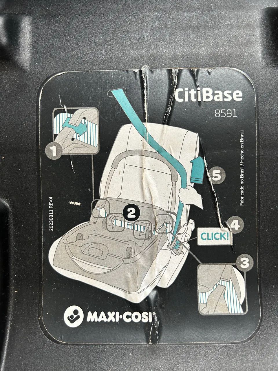 Bebê conforto Maxi Cosi + Base - Foto 4