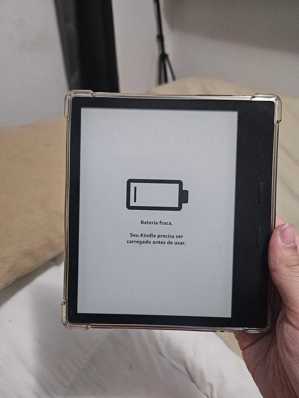 Kindle 9 geração oasis 32gb sem riscos dourado! - Tablets e E