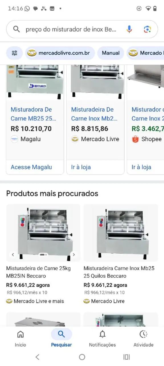 Máquina de misturar  - Foto 2