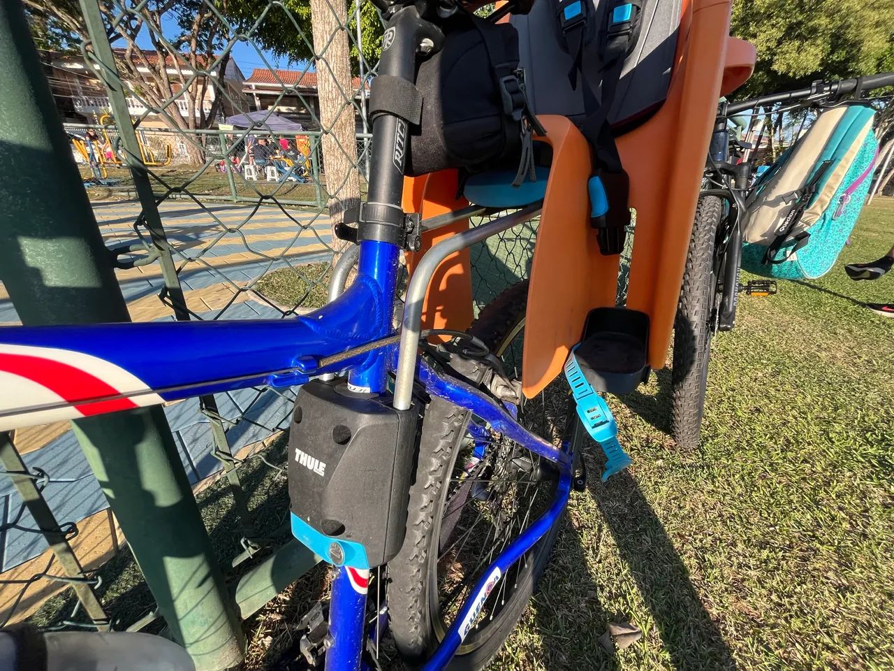 Cadeirinha bicicleta Thule - Foto 2