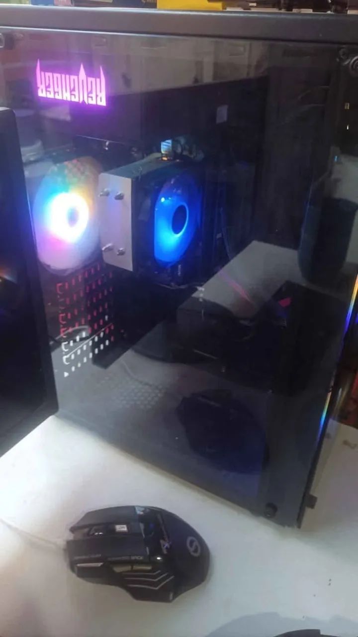 CPU Gamer/Multimídia com RGB - Xeon + 16GB RAM + SSD - Foto 2