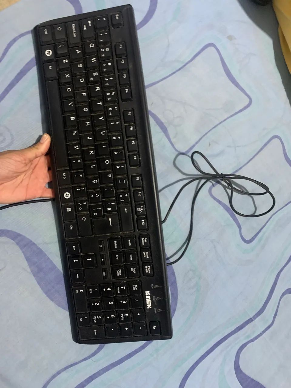 Teclado kimex preto USB  - Foto 3