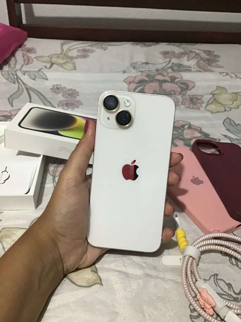 iPhone 14 128gb Branco - Foto 2